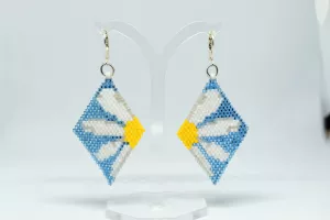 Náušnice Kopretinové pohlazení