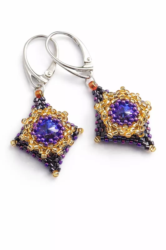 Náušnice Damarys Královský soumrak