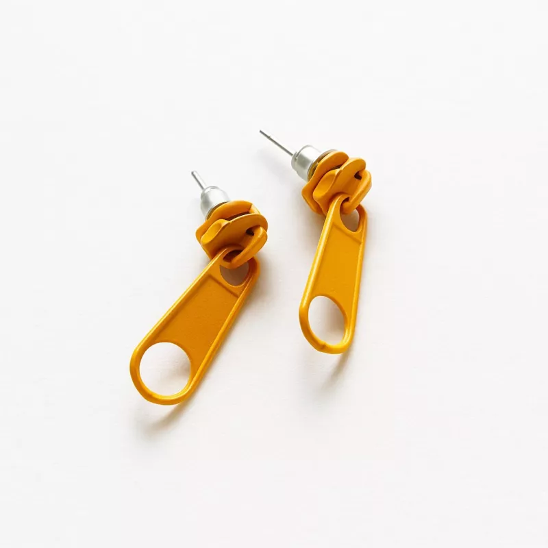 Náušnice Otevři se světu žluté