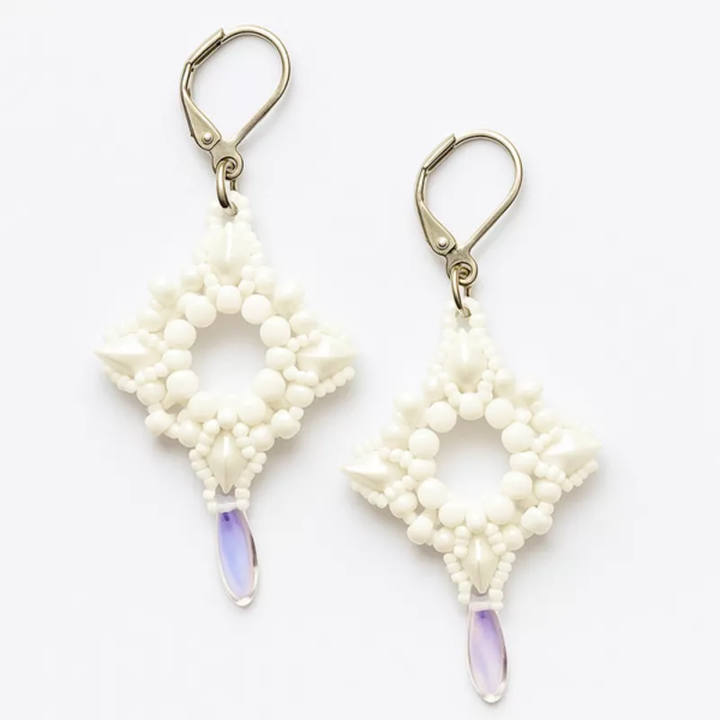 Náušnice Zimní odlesk