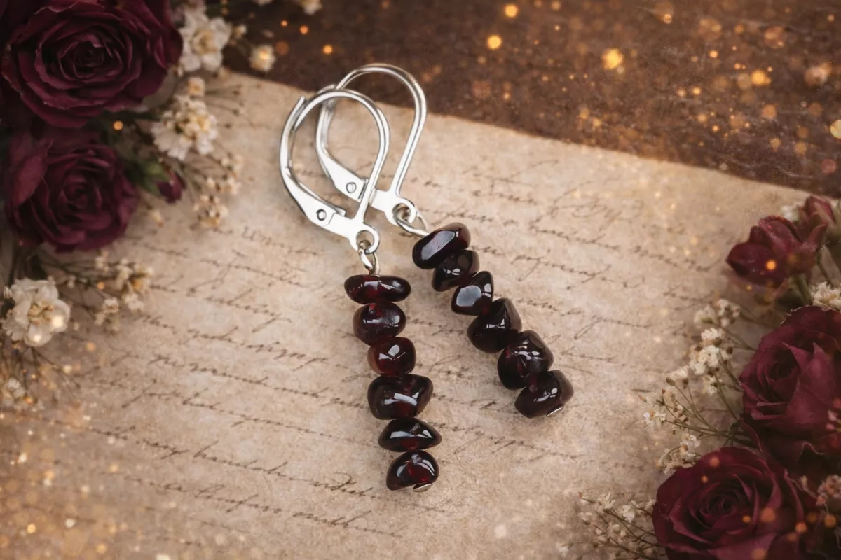 Náušnice Zlomek síly, kapka vášně