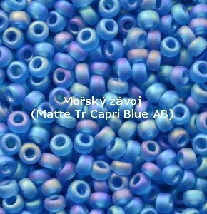 Mořský závoj<br>
(Matte Tr Capri Blue AB)