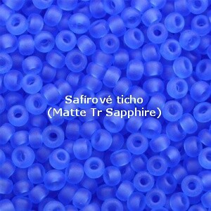 Safírové ticho<br>
(Matte Tr Sapphire)
