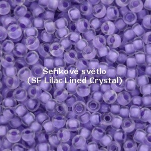 Šeříkové světlo<br>
(SF Lilac Lined Crystal)
