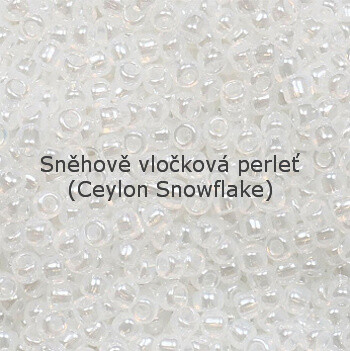 Sněhově vločková perleť (Ceylon Snowflake)