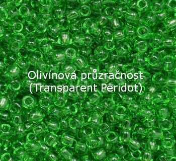 Olivínová průzračnost (Transparent Peridot)