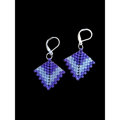 Náušnice Madame Rosée – Lilkový sen