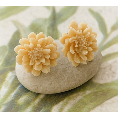 Náušnice - Květ ticha